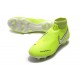 Chaussures de Foot Nike Phantom Vision Elite FG Volt Blanc