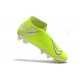 Chaussures de Foot Nike Phantom Vision Elite FG Volt Blanc