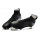 Crampon de Football Nouveaux Ronaldo Nike Mercurial Superfly FG Tout Noir