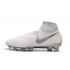 Chaussures de Foot Nike Phantom Vision Elite FG Blanc