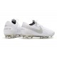 Nike Crampons Nouvelles Tiempo Legend VIII Elite FG Blanc Chrome Platine