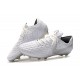 Nike Crampons Nouvelles Tiempo Legend VIII Elite FG Blanc Chrome Platine