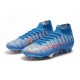 Chaussure Nike Mercurial Superfly VII Elite FG Shuai Bleu