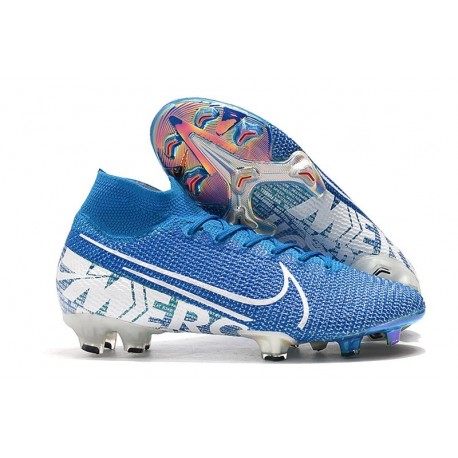 Chaussure Nike Mercurial Superfly VII Elite FG New Lights Bleu