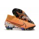 Chaussure Nike Mercurial Superfly VII Elite FG Orange Noir