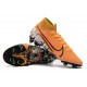 Chaussure Nike Mercurial Superfly VII Elite FG Orange Noir