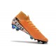 Chaussure Nike Mercurial Superfly VII Elite FG Orange Noir