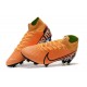 Chaussure Nike Mercurial Superfly VII Elite FG Orange Noir