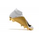 Nike Phantom Vision Elite DF FG Chaussures de Football - Blanc Or