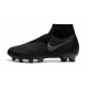 Nike Phantom Vision Elite DF FG Chaussures de Football - Tout Noir