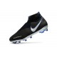 Nike Phantom Vision Elite DF FG Chaussures de Football - Noir Bleu