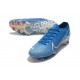 Crampons Nouveaux Nike Mercurial Vapor 13 Elite FG - New Lights Bleu
