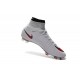 Nike Nouvel Chaussure Mercurial Superfly CR7 FG ACC Blanc Rouge