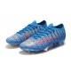 Crampons Nouveaux Nike Mercurial Vapor 13 Elite FG - Bleu Rouge