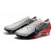 Crampons Neymar Nike Mercurial Vapor 13 Elite FG -Chromé Noir Rouge Platine