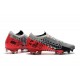 Crampons Neymar Nike Mercurial Vapor 13 Elite FG -Chromé Noir Rouge Platine