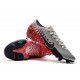 Crampons Neymar Nike Mercurial Vapor 13 Elite FG -Chromé Noir Rouge Platine