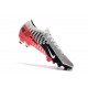 Crampons Neymar Nike Mercurial Vapor 13 Elite FG -Chromé Noir Rouge Platine