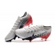 Crampons Neymar Nike Mercurial Vapor 13 Elite FG -Chromé Noir Rouge Platine