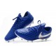 Nike Crampons Nouvelles Tiempo Legend VIII Elite FG Bleu Blanc