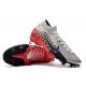 Neymar Nike Mercurial Superfly VII Elite FG Chromé Noir Rouge Platine