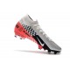 Neymar Nike Mercurial Superfly VII Elite FG Chromé Noir Rouge Platine