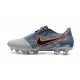 Nike Nouvelles Crampon Phantom Venom Elite FG Gris Loup Noir Bleu