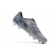 Nike Nouvelles Crampon Phantom Venom Elite FG Gris Loup Noir Bleu