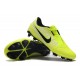 Nike Nouvelles Crampon Phantom Venom Elite FG Volt Blanc Obsidienne