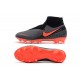 Chaussures de Foot Nike Phantom Vision Elite FG Noir Cramoisi