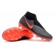 Chaussures de Foot Nike Phantom Vision Elite FG Noir Cramoisi