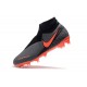 Chaussures de Foot Nike Phantom Vision Elite FG Noir Cramoisi