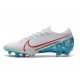 Crampons Nouveaux Nike Mercurial Vapor 13 Elite FG - Blanc Bleu