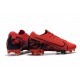 Crampons Nouveaux Nike Mercurial Vapor 13 Elite FG - Rouge Noir