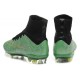 Nike Nouvel Chaussure Mercurial Superfly CR7 FG ACC Vert Noir