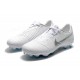 Nike Nouvelles Crampon Phantom Venom Elite FG Blanc Argente