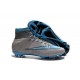 Nike Nouvel Chaussure Mercurial Superfly CR7 FG ACC Gris Bleu