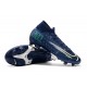 Chaussure Nike Dream Speed Mercurial Superfly VII Elite FG Bleu Blanc