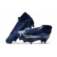 Chaussure Nike Dream Speed Mercurial Superfly VII Elite FG Bleu Blanc