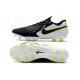 Nike Crampons Nouvelles Tiempo Legend VIII Elite FG Noir Blanc Volt