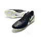 Nike Crampons Nouvelles Tiempo Legend VIII Elite FG Noir Blanc Volt