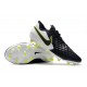 Nike Crampons Nouvelles Tiempo Legend VIII Elite FG Noir Blanc Volt