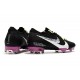 Nike Mercurial Vapor XIII Elite FG Neuf Chaussure Nero Violet Blanc