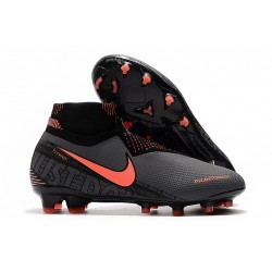 Nike Phantom Vision Elite FG Gris foncé /Mangue claire/Noir