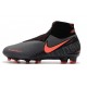 Nike Phantom Vision Elite FG Gris foncé /Mangue claire/Noir