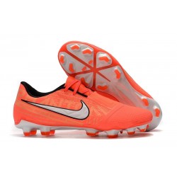 Nike Nouvelles Crampon Phantom Venom Elite FG Mangue claire Blanc