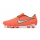 Nike Nouvelles Crampon Phantom Venom Elite FG Mangue claire Blanc