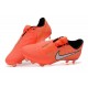 Nike Nouvelles Crampon Phantom Venom Elite FG Mangue claire Blanc