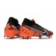 Nike Crampon Mercurial Superfly 7 Elite FG -Noir Blanc Cramoisi