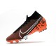 Nike Crampon Mercurial Superfly 7 Elite FG -Noir Blanc Cramoisi